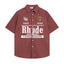 Rhude x Automobili Lamborghini Short Sleeve Button‑Up Shirt