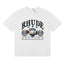 Rhude USA Sailing Nautical Crest Oversized Short Sleeve T‑Shirt