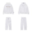 Fear Of God Essentials Hot Stamped Double Line Hoodie & Straight Pants Set White