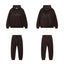 Fear Of God Essentials 26 Graphic Hoodie & Jogger Tracksuit Set Dark Brown