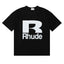 Rhude Big R Logo Front Print Oversized Tee