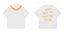 ACCS Gold Chain Rose White Tee