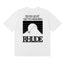 Rhude Go To Heaven Quote Mountain Back‑Print Oversized T‑Shirt