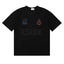 Rhude Gothic Crest Badge Logo Oversized Tee Black