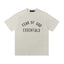 Fear Of God Essentials Arch FEAR OF GOD ESSENTIALS Print Short Sleeve T‑Shirt Cream