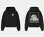 RHUDE Mountain Sunset Back Graphic Hoodie Black