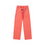 Fear Of God Essentials Tone‑on‑Tone Text Logo Straight‑Leg Sweatpants Coral Red