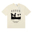 Rhude Vintage Palm Silhouette Graphic Crew Neck Casual T‑Shirt