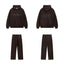 Fear Of God Essentials 26 Graphic Hoodie & Straight‑Leg Pants Set Dark Brown