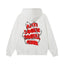 Anti Social Social Club Barbed Wire Red Logo White Hoodie