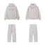 Fear Of God Essentials Hot Stamped Double‑Line Hoodie Sweatpants 2‑Pieces Tracksuit Set Oatmeal