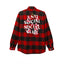 Anti Social Social Club Cherry Blossom Plaid Flannel Shirt