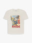 Rhude Angel Scenic Vintage Poster Oversized T‑Shirt Off‑White