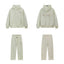 Fear Of God Essentials Hot Stamped Double Line Hoodie & Straight Pants Set Sage Green