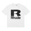 Rhude Men Bold R Logo Street T‑Shirt