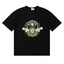Rhude Laurel Crest Badge Graphic Oversized Tee Black