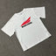 1. Rhude Men Chest Red Arrow Graphic Boxy Fit Streetwear Tee