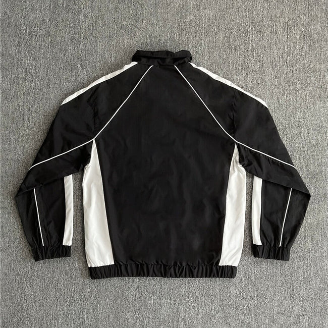 Rhude Black White Color Block Track Jacket Main Image