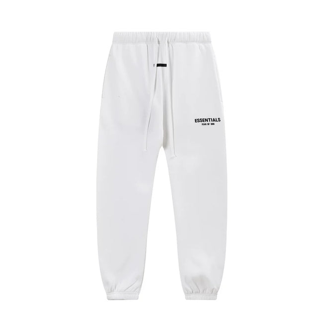 Fear Of God Essentials Logo Jogger Sweatpants White Hover Image