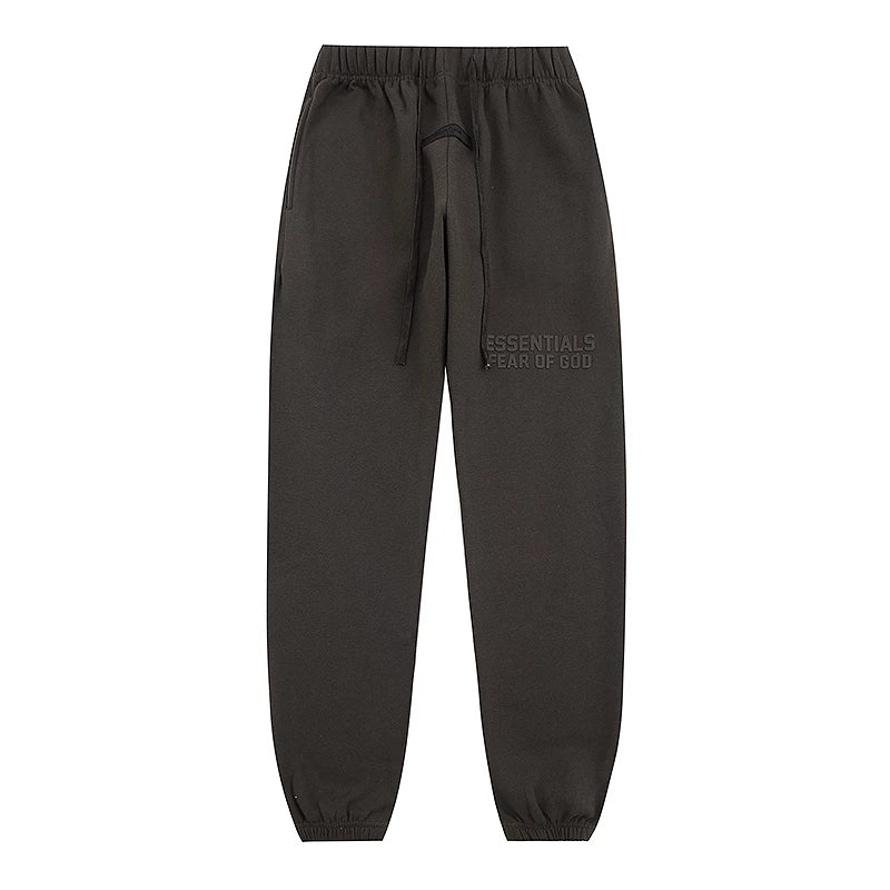 Fear Of God Essentials Tone‑on‑Tone Jogger Pants Black