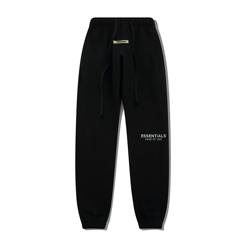 Fear Of God Essentials Side Logo Jogger Pants Black