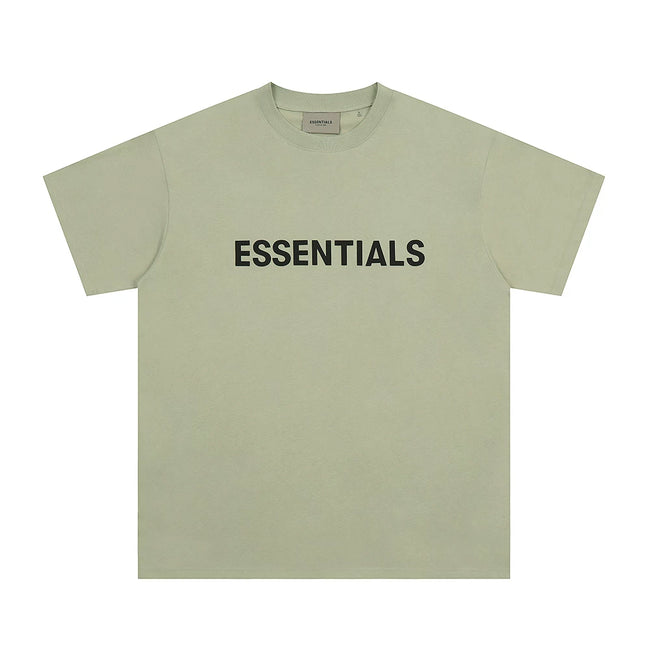 Fear Of God Essentials 3D Chest Logo Short Sleeve T-Shirt Sage Green Hover Image