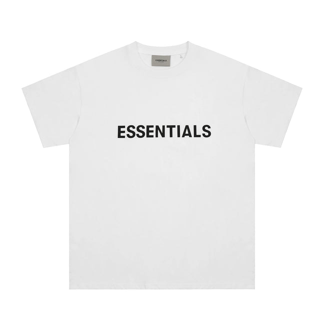 Fear Of God Essentials 3D Chest Logo Short Sleeve T-Shirt White Hover Image