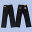 Corteiz Heavyweight Denim Pants Black