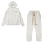 Fear Of God Essentials Hoodie & Jogger Tracksuit Set Light Oat Heather