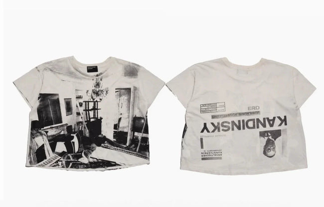 Enfants Riches Déprimés Kandinsky Off-White Dual Print Tee Hover Image