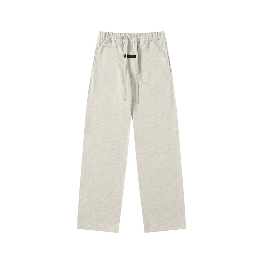 Fear Of God Essentials Straight‑Leg Sweatpants Light Heather Grey