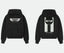 RHUDE Racing R Logo Pullover Hoodie Black