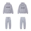 Fear Of God Essentials 26 Graphic Hoodie & Jogger Tracksuit Set Light Grey