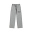 Fear Of God Essentials Arched Logo Straight‑Leg Sweatpants Medium Heather Grey
