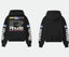RHUDE Multi-Sponsor Racing Hoodie Black