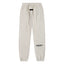 Fear Of God Essentials Logo Jogger Sweatpants Light Oat Heather