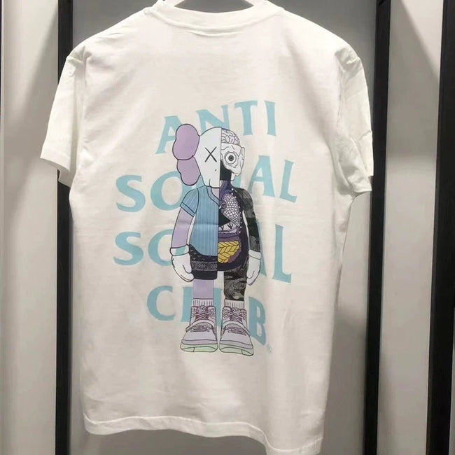 ASSC White Tee – KAWS Print Hover Image