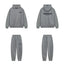 Fear Of God Essentials Hoodie Sweatpants Tracksuit Set Dark Heather Grey