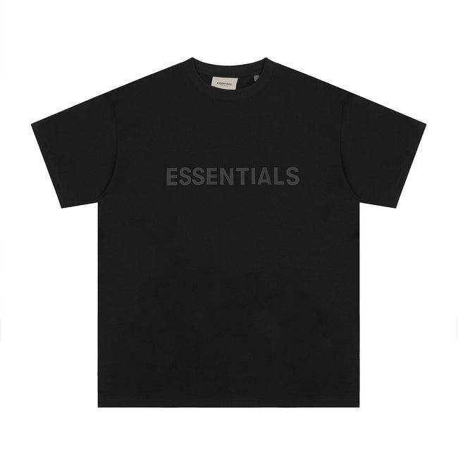 Fear Of God Essentials 3D Chest Logo Short Sleeve T-Shirt Black Hover Image