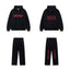 Fear Of God Essentials 26 Graphic Hoodie & Straight‑Leg Pants Set Black