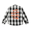 Anti Social Social Club Black White Plaid Flannel Shirt