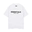 Fear Of God Essentials Back Logo Oversized T‑Shirt White