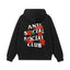 Anti Social Social Club Red Rose Graphic Black Hoodie
