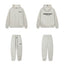Fear Of God Essentials Hoodie Sweatpants Tracksuit Set Light Heather Grey
