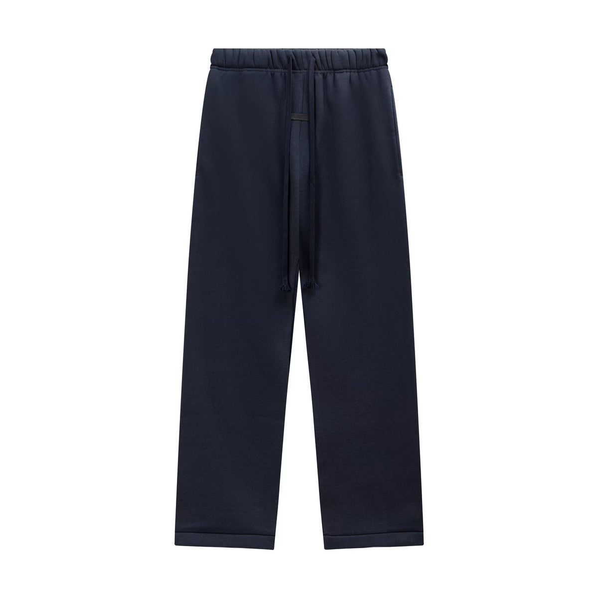 Fear Of God Essentials Silicone Letter Straight‑Leg Sweatpants Navy