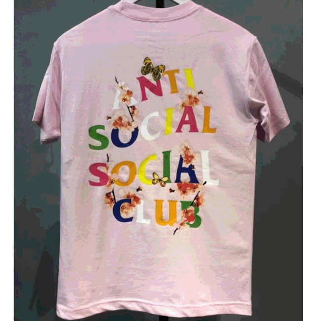 ASSC Pink Tee – Colorful Floral Print Hover Image