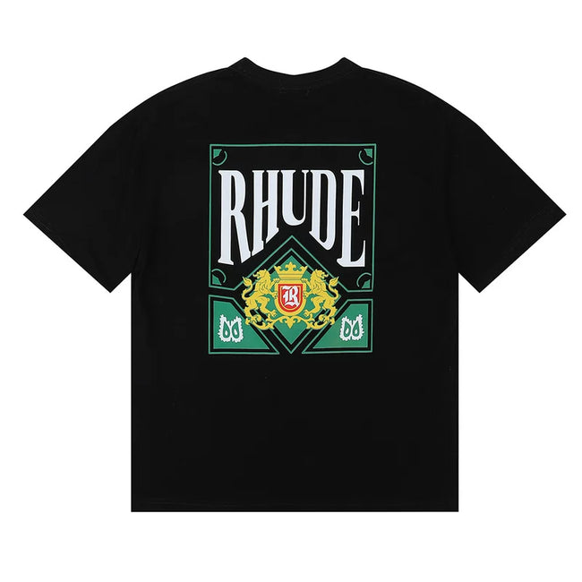 Rhude Crest Logo Back Print Oversized Tee Hover Image