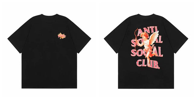 ASSC Angel Black Tee Hover Image