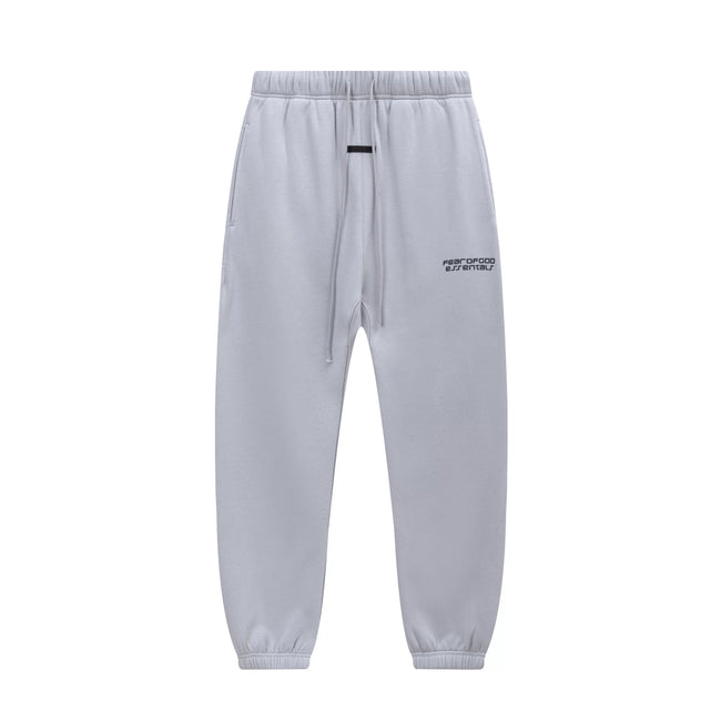 Fear Of God Essentials Silicone Letter Jogger Pants Light Grey Hover Image