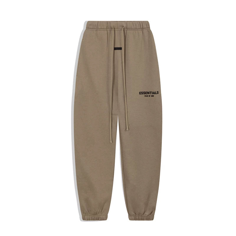 Fear Of God Essentials Logo Jogger Sweatpants Taupe